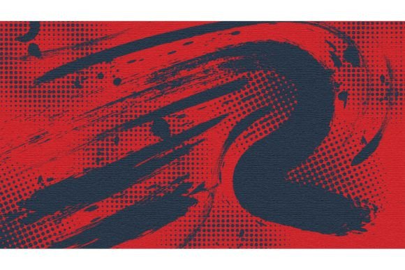 Download Red and Blue Brush Background - Brush Collection