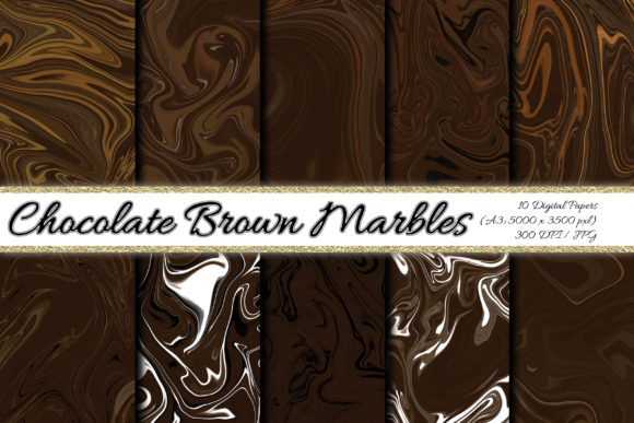 Download Digital Paper Chocolate Brown Background - Chocolate brown Collection