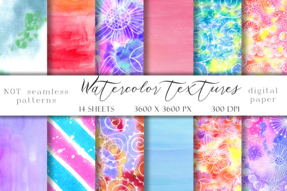 Download Watercolor Abstract Textures - Watercolor Collection