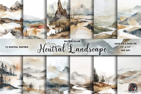 Download Watercolor Misty Fprest Soft Colors - Watercolor Collection