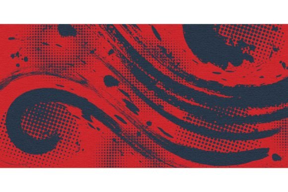 Download Red and Blue Brush Background - Brush Collection