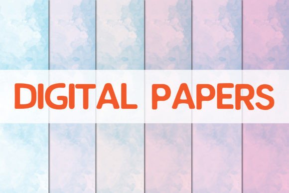 Download Watercolor Background Digital Papers - Watercolor Collection