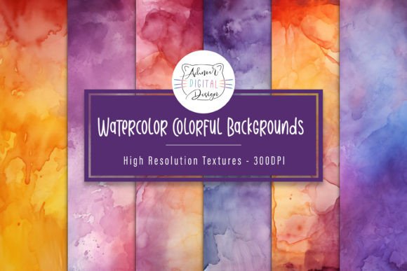 Download Watercolor Colorful Backgrounds - Watercolor Collection