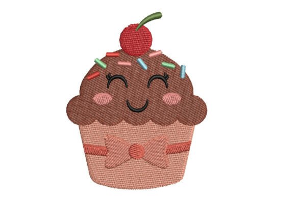Download Kawaii Chocolate Cupcake - Kawaii Collection