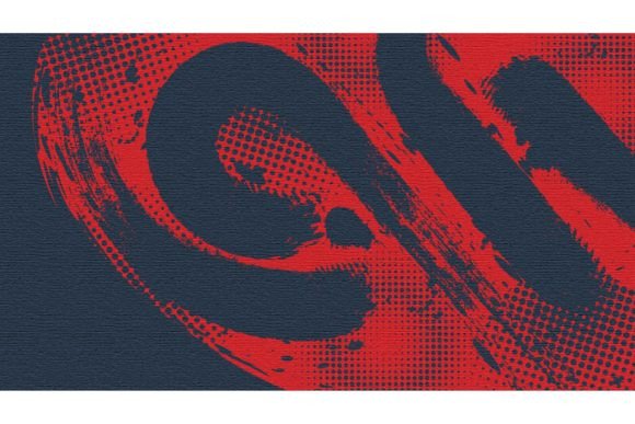 Download Red and Blue Brush Background - Brush Collection
