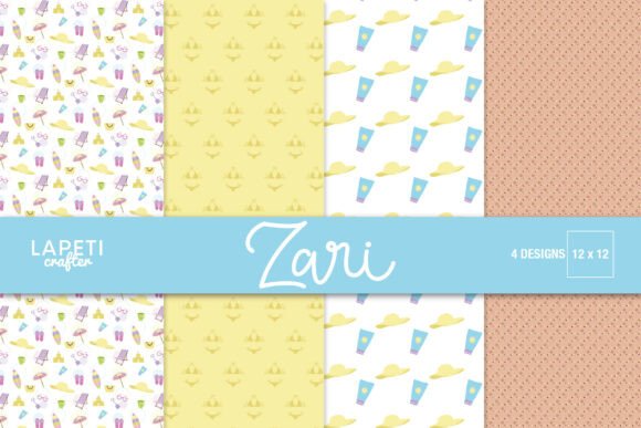 Download Summer Digital Papers 12x12 - Summer digital papers Collection